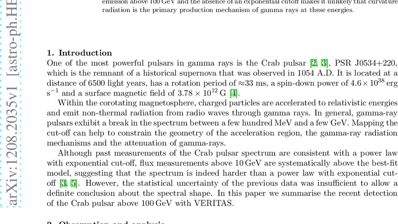 First Detection of the Crab Pulsar above 100 GeV