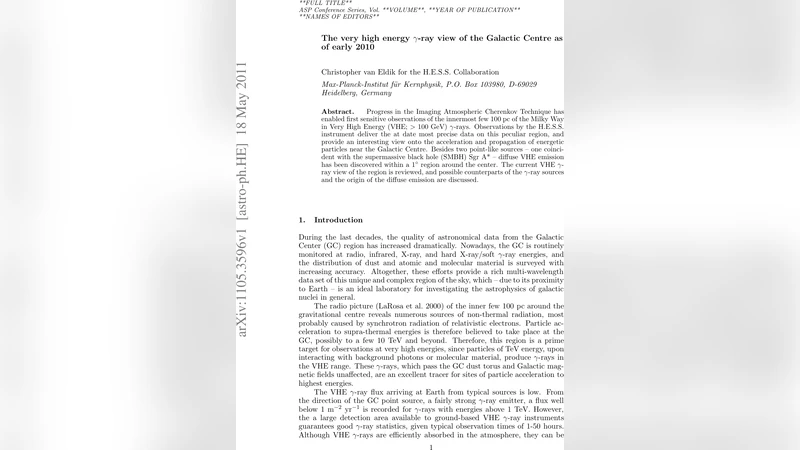 The very-high-energy gamma-ray view of the Galactic Centre as of early   2010