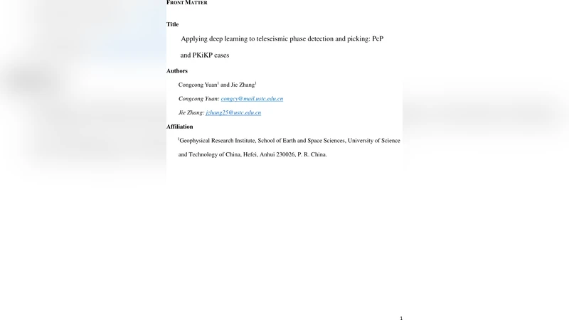 Applying deep learning to teleseismic phase detection and picking: PcP   and PKiKP cases