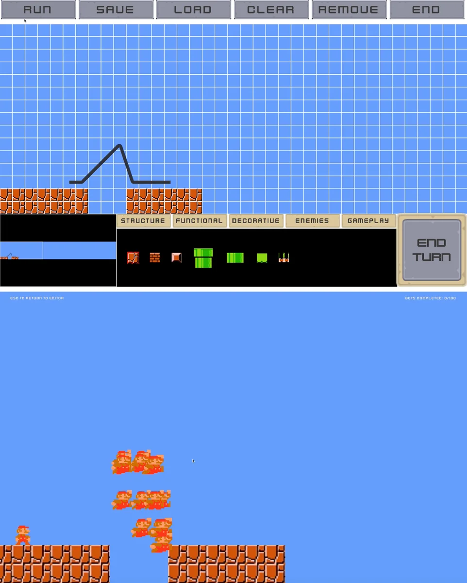 Integrating Automated Play in Level Co-Creation