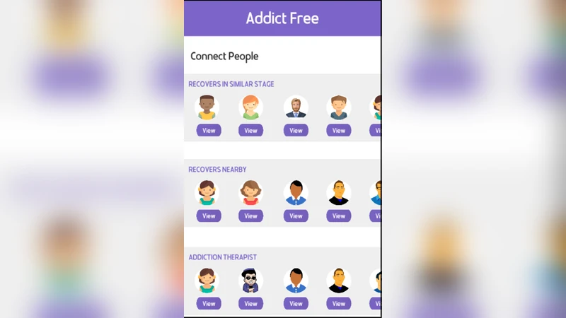 Addict Free -- A Smart and Connected Relapse Intervention Mobile App