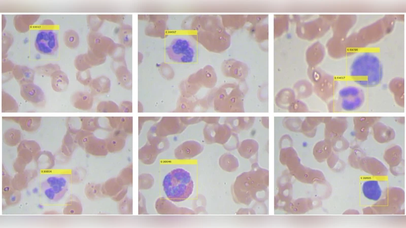 Automated Blood Cell Detection and Counting via Deep Learning for   Microfluidic Point-of-Care Medical Devices