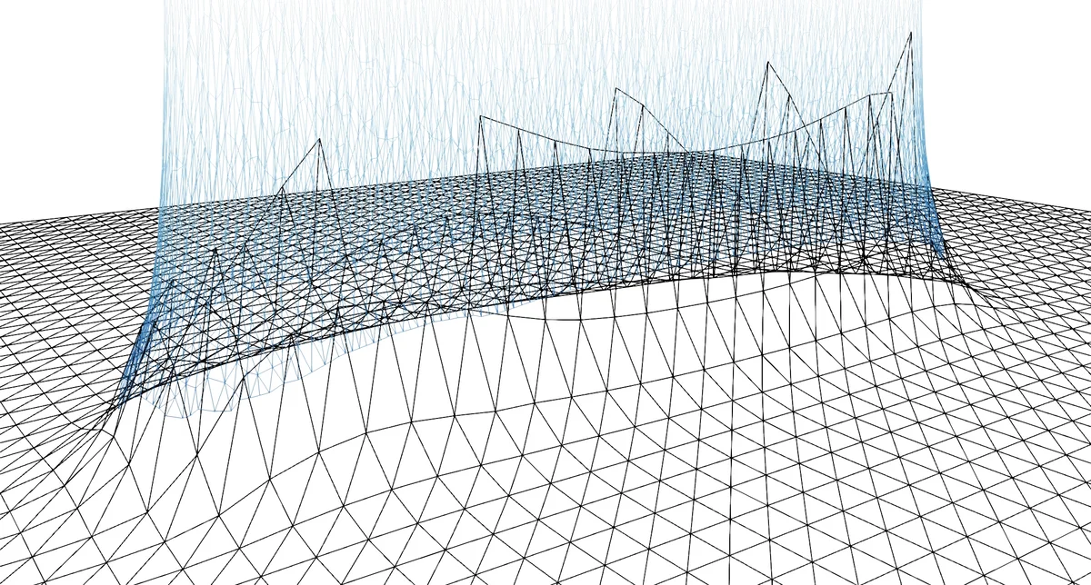 MultiMesh Finite Elements with Flexible Mesh Sizes
