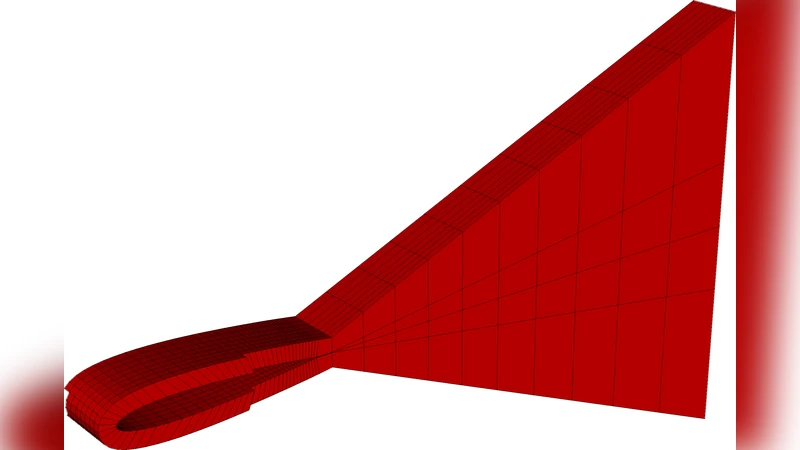 A semi-structured approach to curvilinear mesh generation around   streamlined bodies