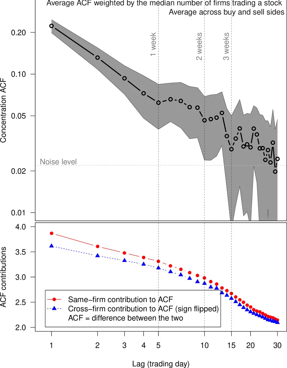 Matching in size: How market impact depends on the concentration of trading