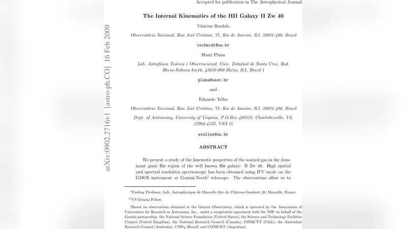 The Internal Kinematics of the HII Galaxy II Zw 40