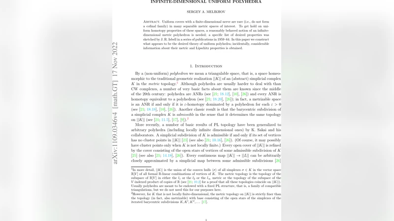 Infinite-dimensional uniform polyhedra