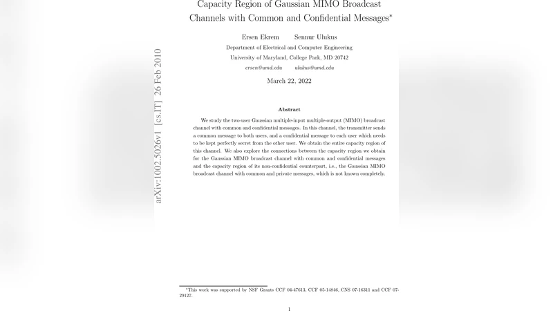 Capacity Region of Gaussian MIMO Broadcast Channels with Common and   Confidential Messages