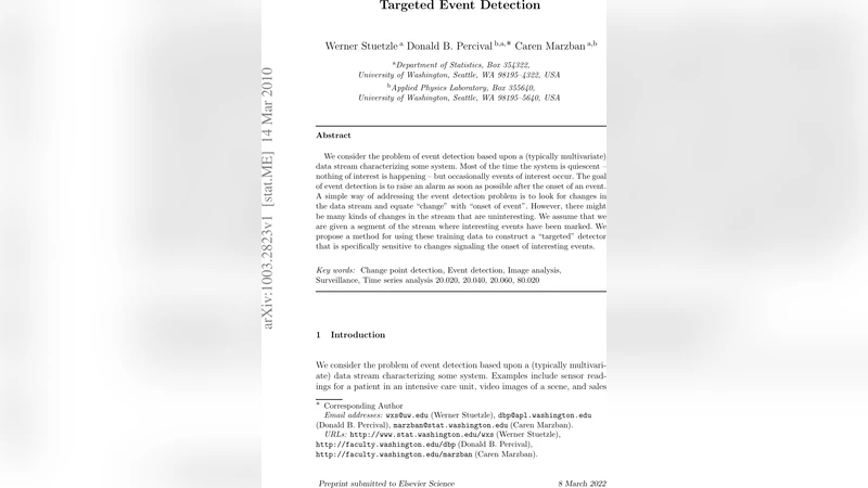 Targeted Event Detection