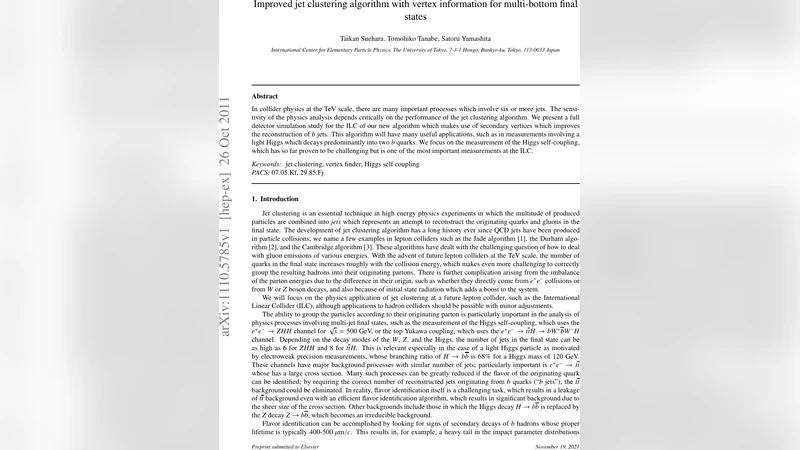 Improved jet clustering algorithm with vertex information for   multi-bottom final states