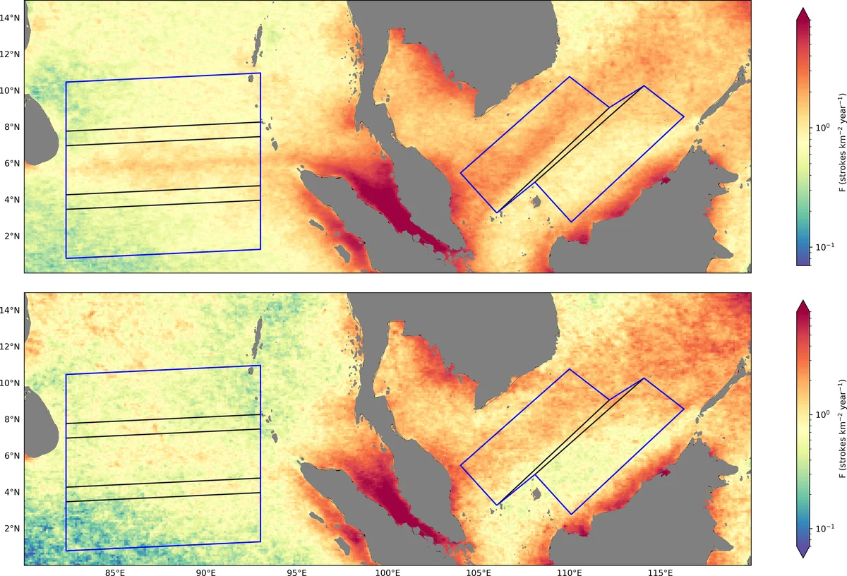 Lightning declines over shipping lanes following regulation of fuel sulfur emissions