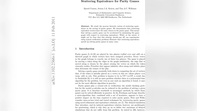 Stuttering Equivalence for Parity Games