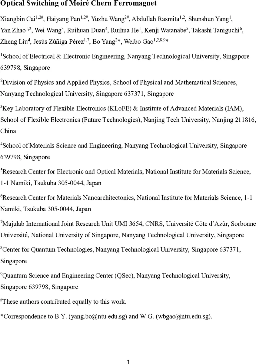 Optical Switching of Moiré Chern Ferromagnet