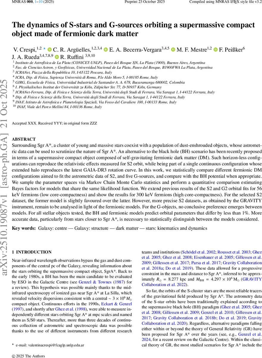 The dynamics of S-stars and G-sources orbiting a supermassive compact object made of fermionic dark matter