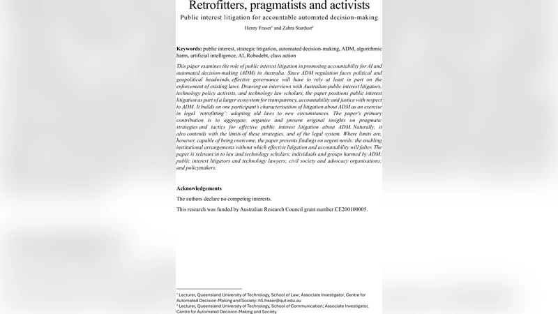 Retrofitters, pragmatists and activists: Public interest litigation for accountable automated decision-making