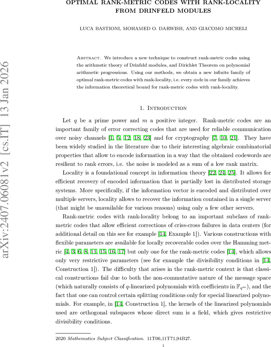 Optimal Rank-Metric Codes with Rank-Locality from Drinfeld Modules