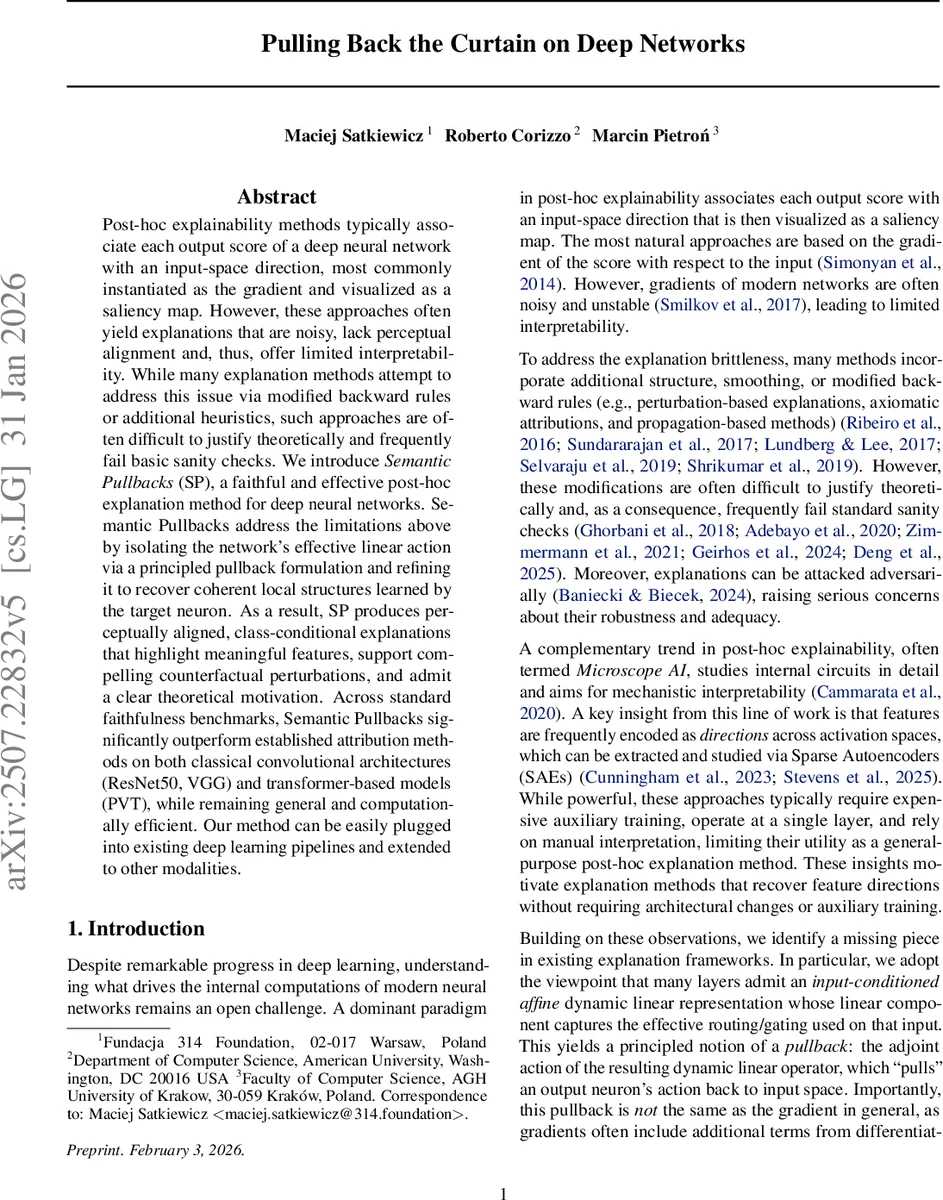 Pulling Back the Curtain on Deep Networks