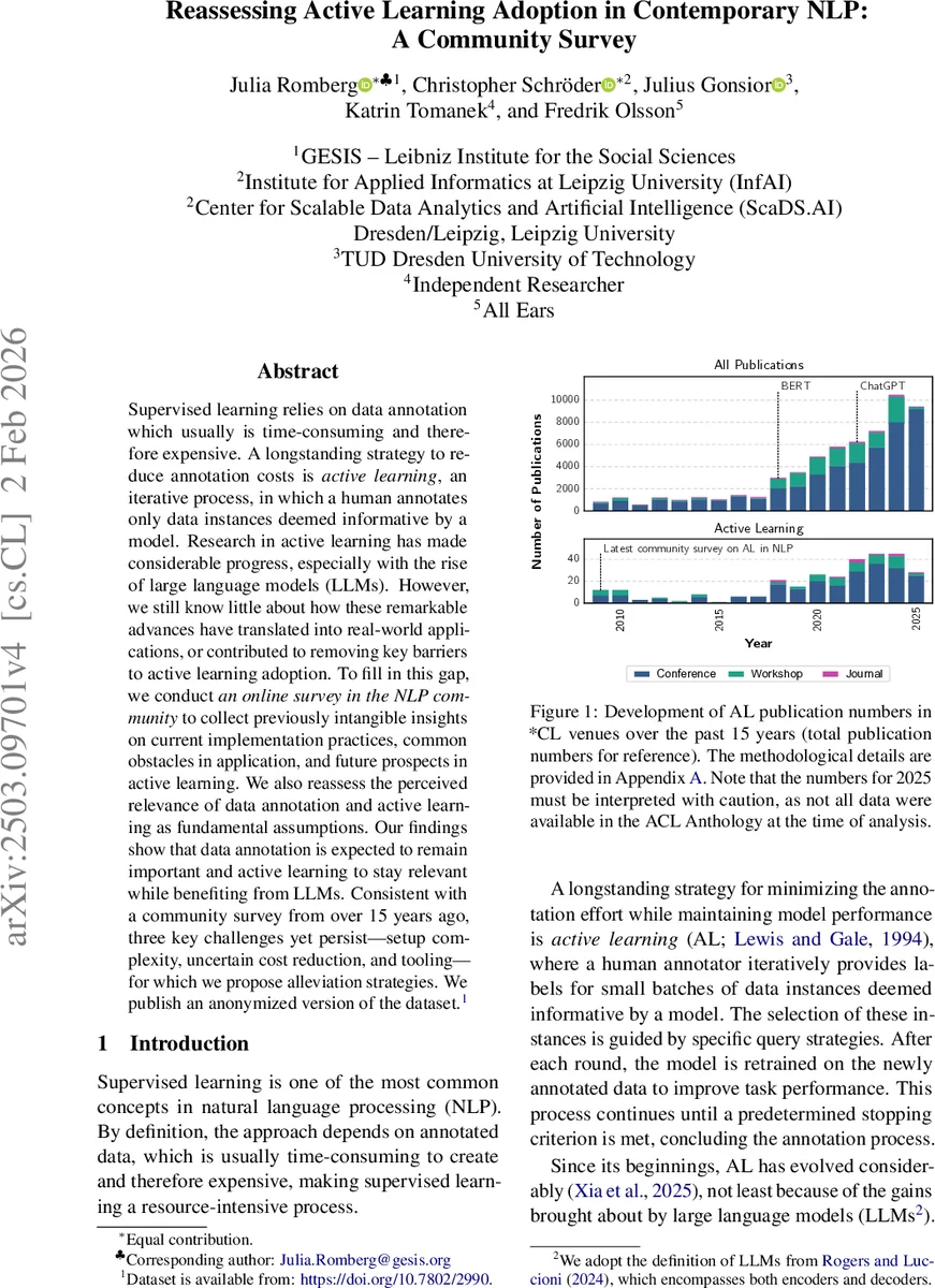 Reassessing Active Learning Adoption in Contemporary NLP: A Community Survey