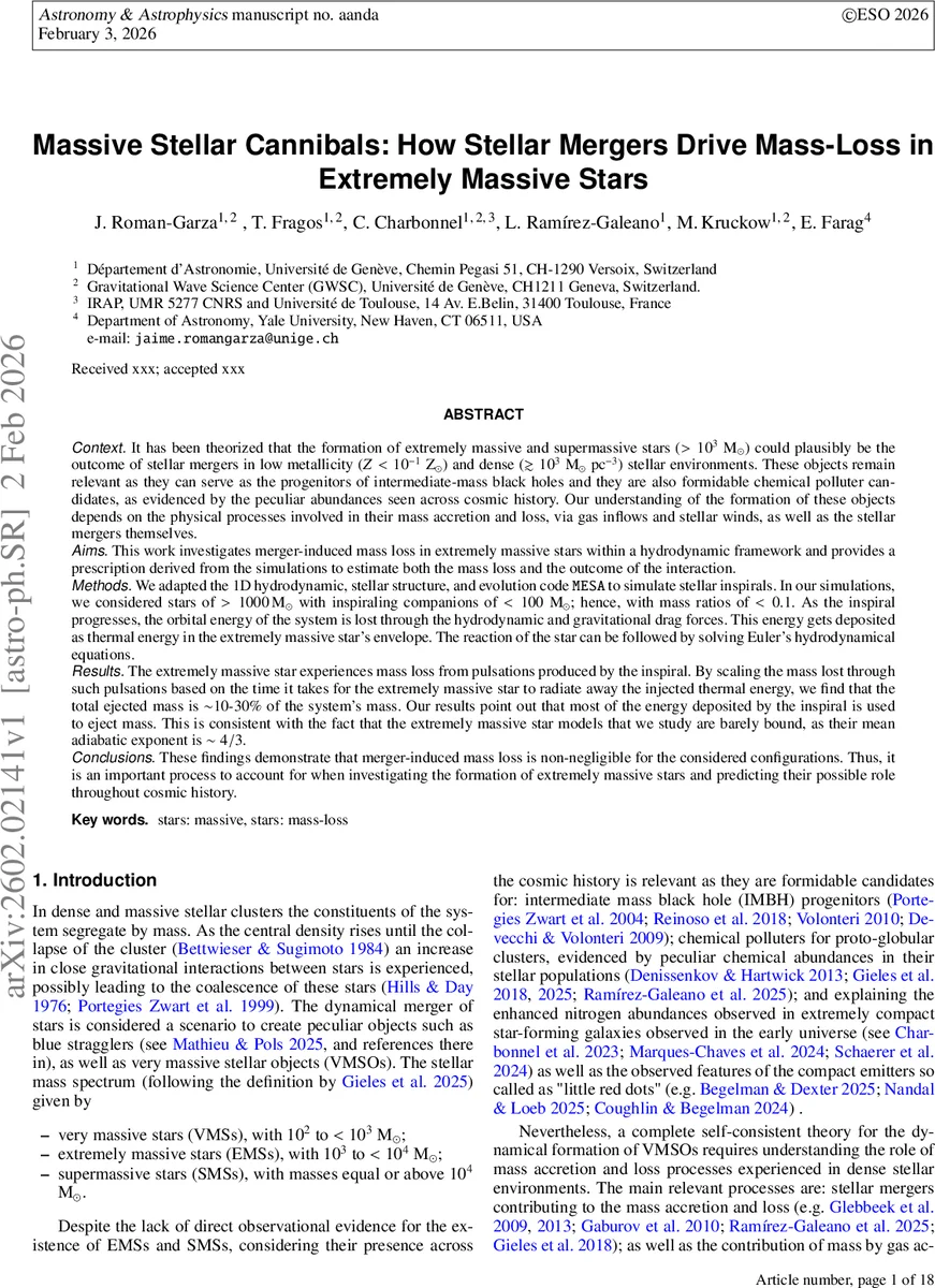 Massive stellar cannibals: How stellar mergers drive mass-loss in extremely massive stars