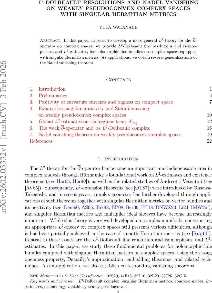 $L^2$-Dolbeault resolutions and Nadel vanishing on weakly pseudoconvex complex spaces with singular Hermitian metrics