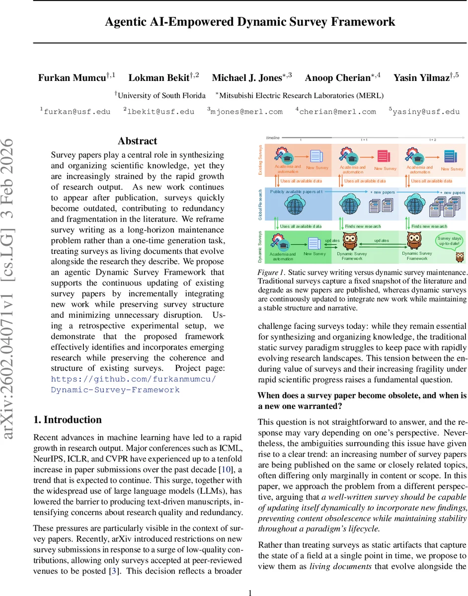 Agentic AI-Empowered Dynamic Survey Framework
