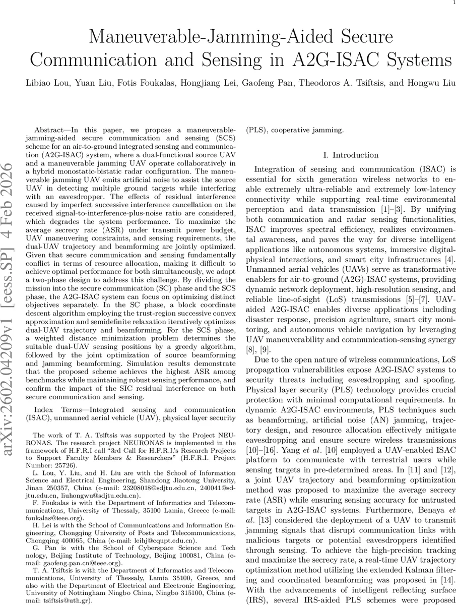 Maneuverable-Jamming-Aided Secure Communication and Sensing in A2G-ISAC Systems