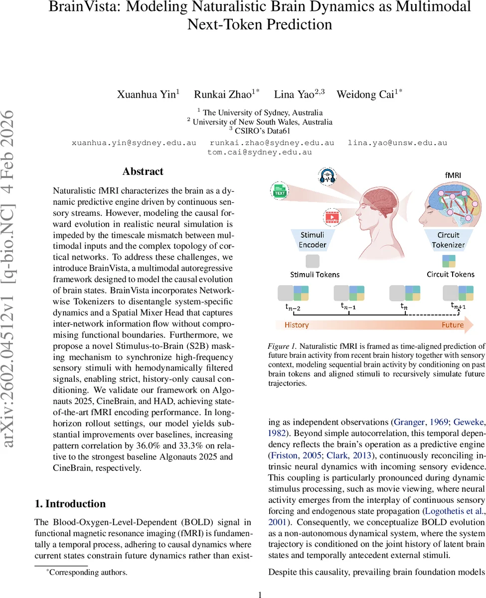 BrainVista: Modeling Naturalistic Brain Dynamics as Multimodal Next-Token Prediction