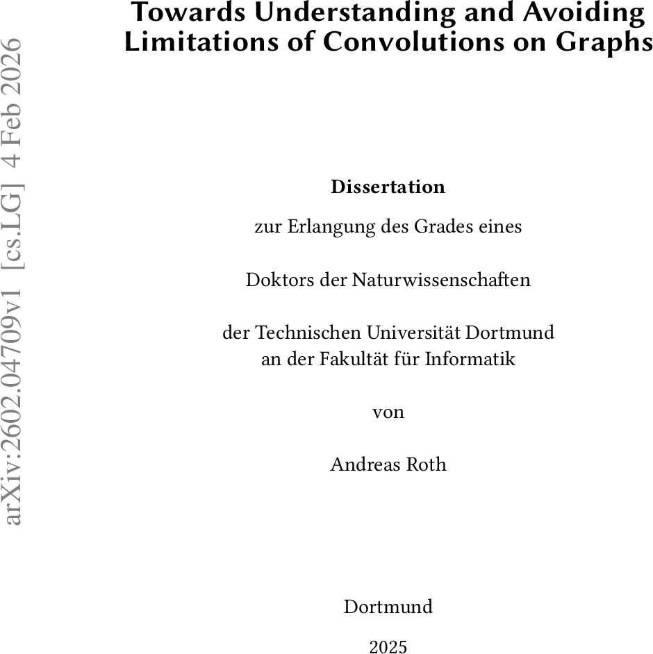 Towards Understanding and Avoiding Limitations of Convolutions on Graphs