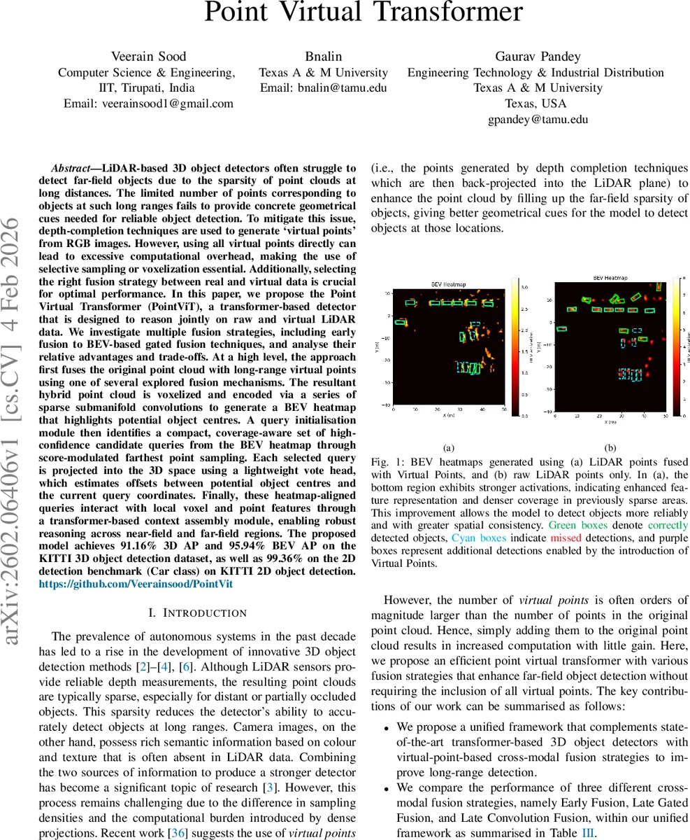 Point Virtual Transformer