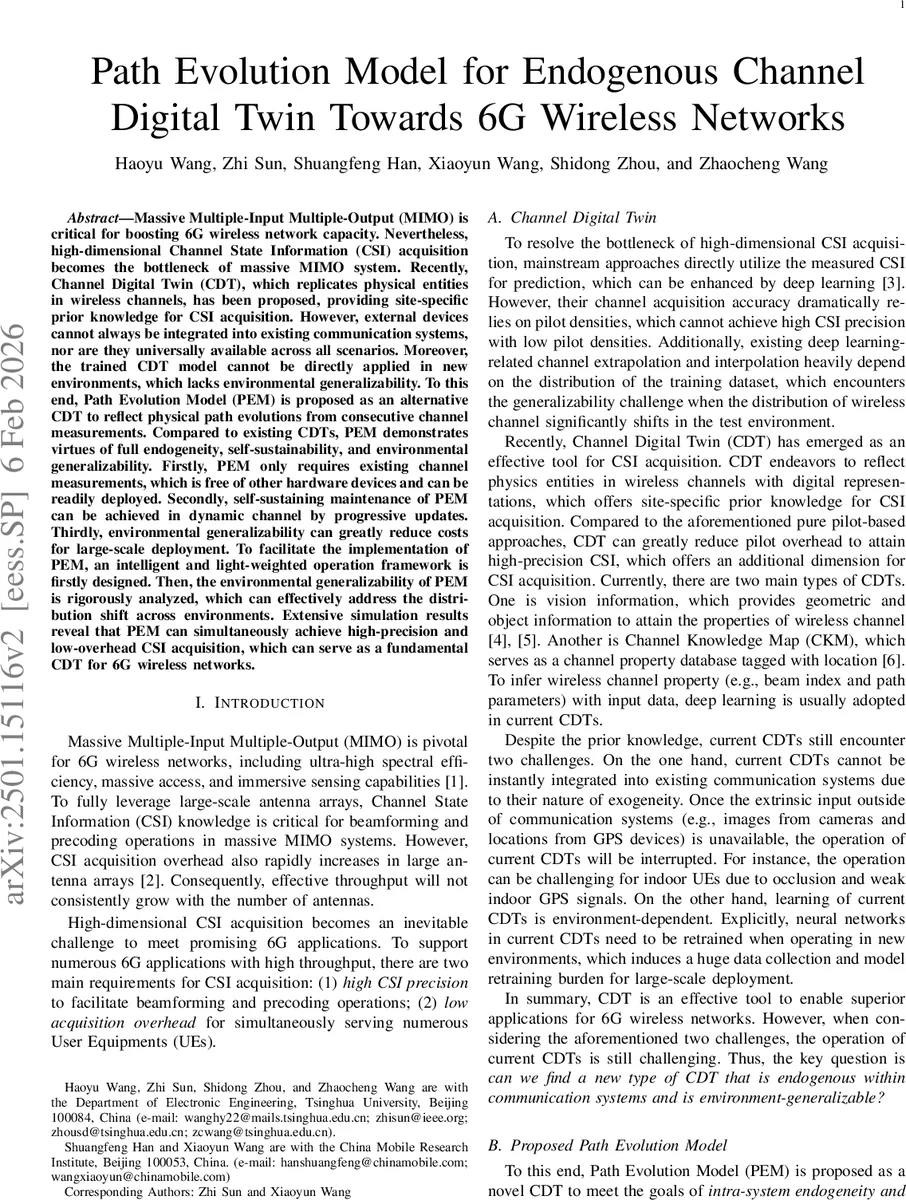 Path Evolution Model for Endogenous Channel Digital Twin towards 6G Wireless Networks