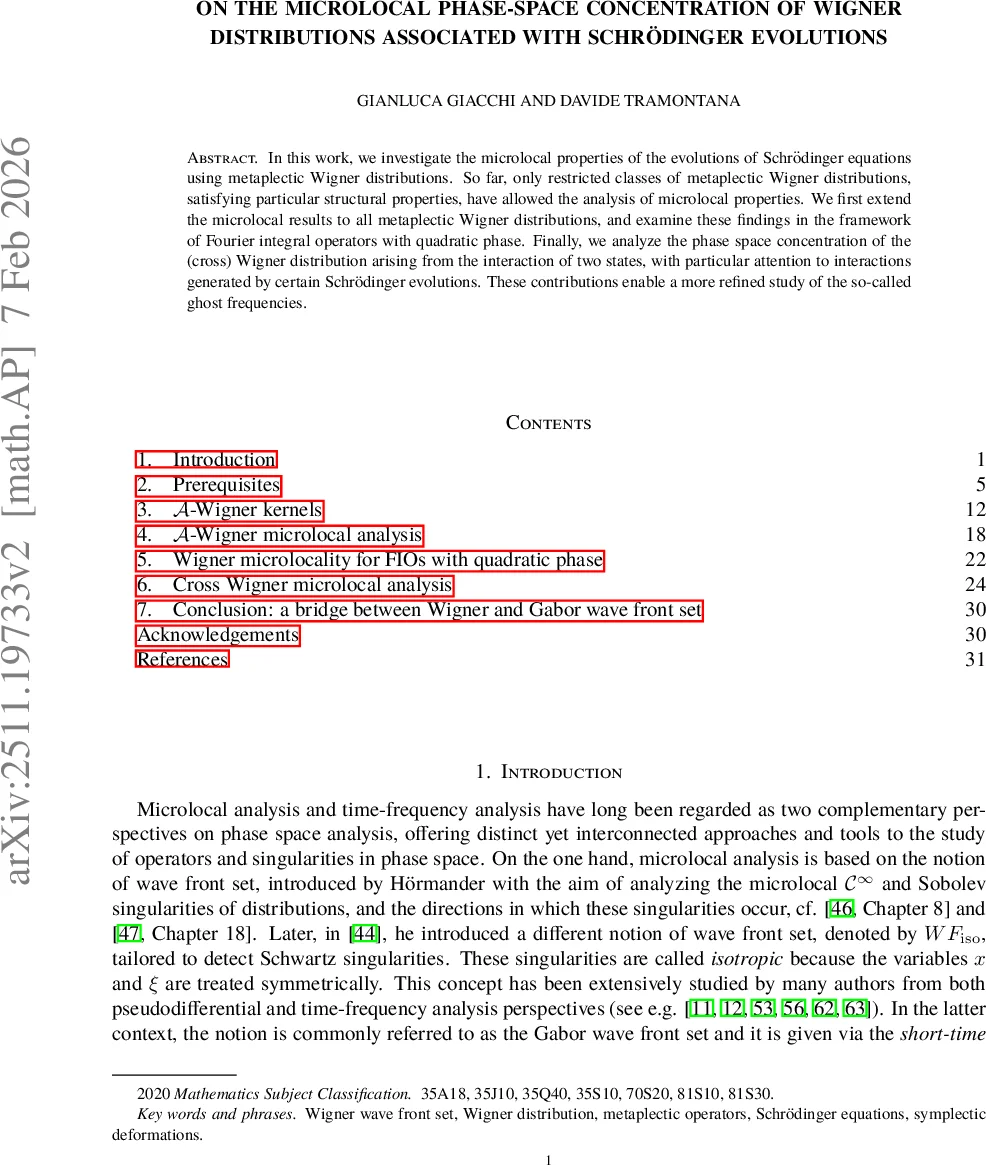 On the microlocal phase-space concentration of Wigner distributions associated with Schrödinger evolutions