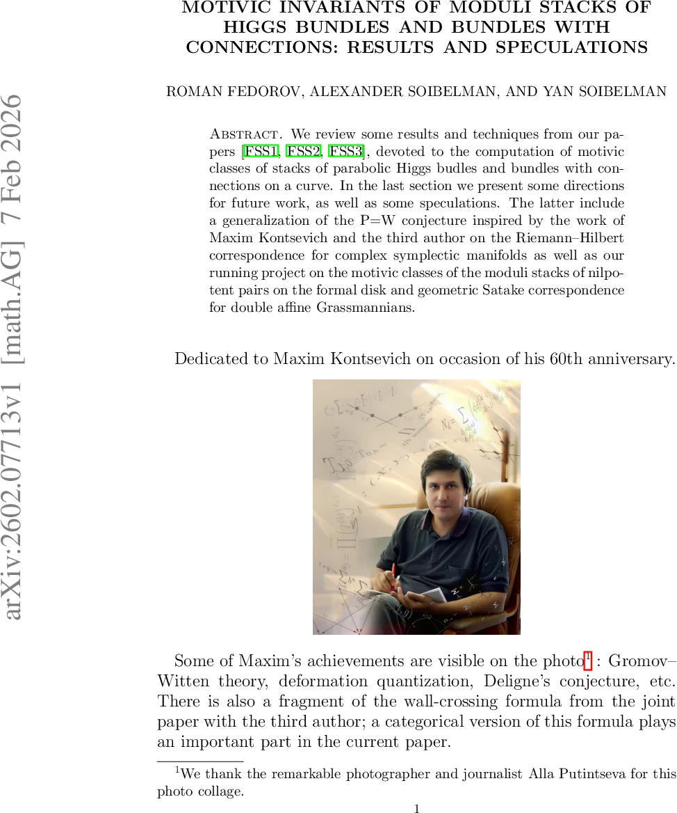 Motivic invariants of moduli stacks of Higgs bundles and bundles with connections: results and speculations