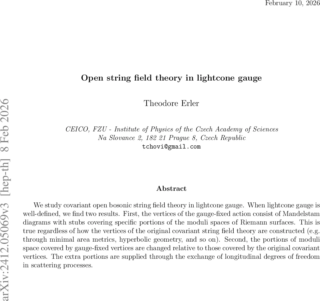 Open string field theory in lightcone gauge
