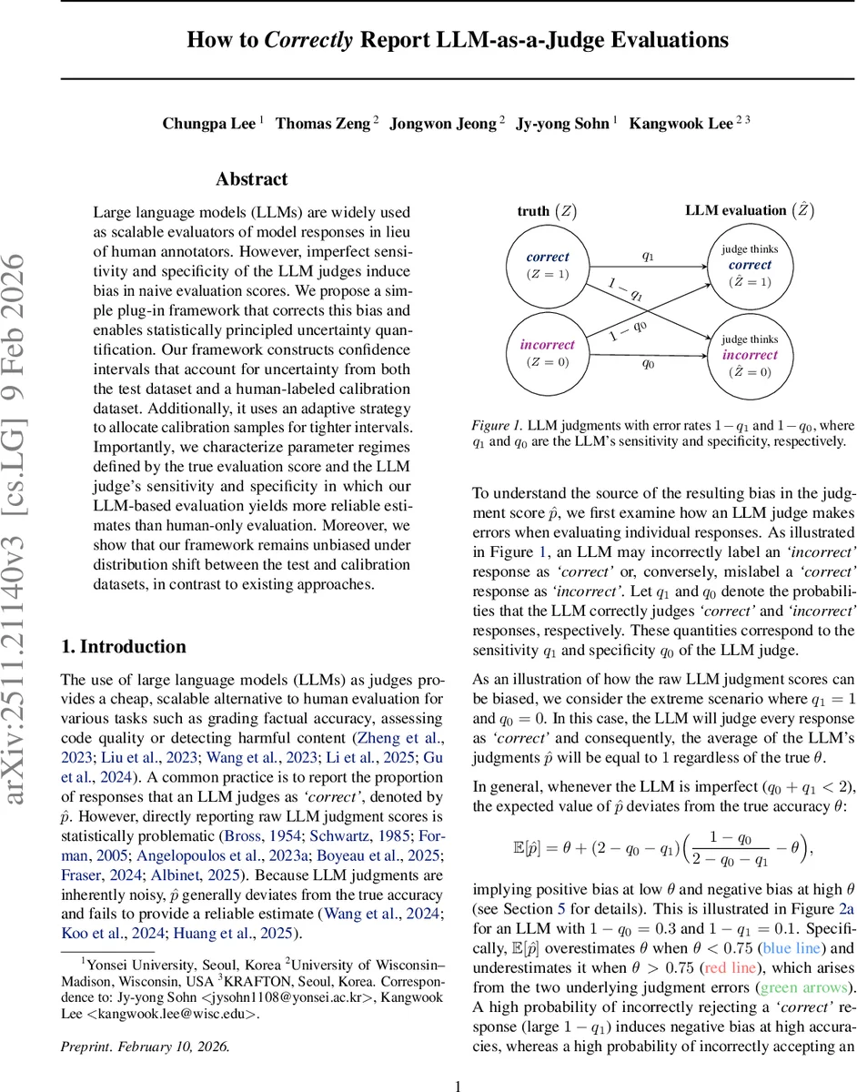 How to Correctly Report LLM-as-a-Judge Evaluations