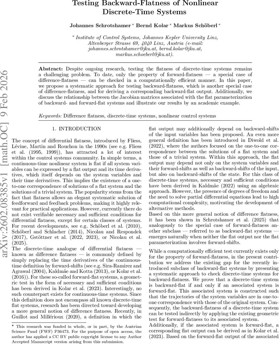 Testing Backward-Flatness of Nonlinear Discrete-Time Systems