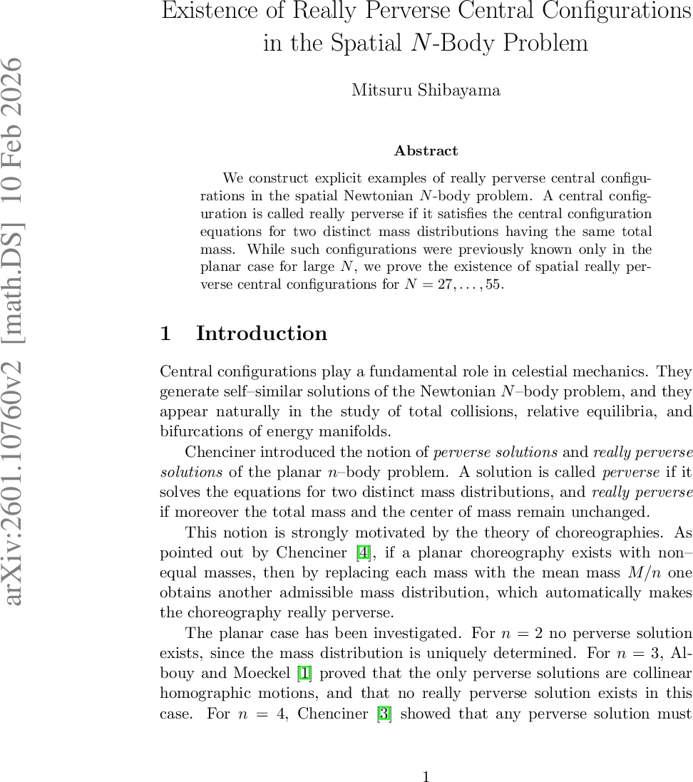 Existence of Really Perverse Central Configurations in the Spatial $N$-Body Problem