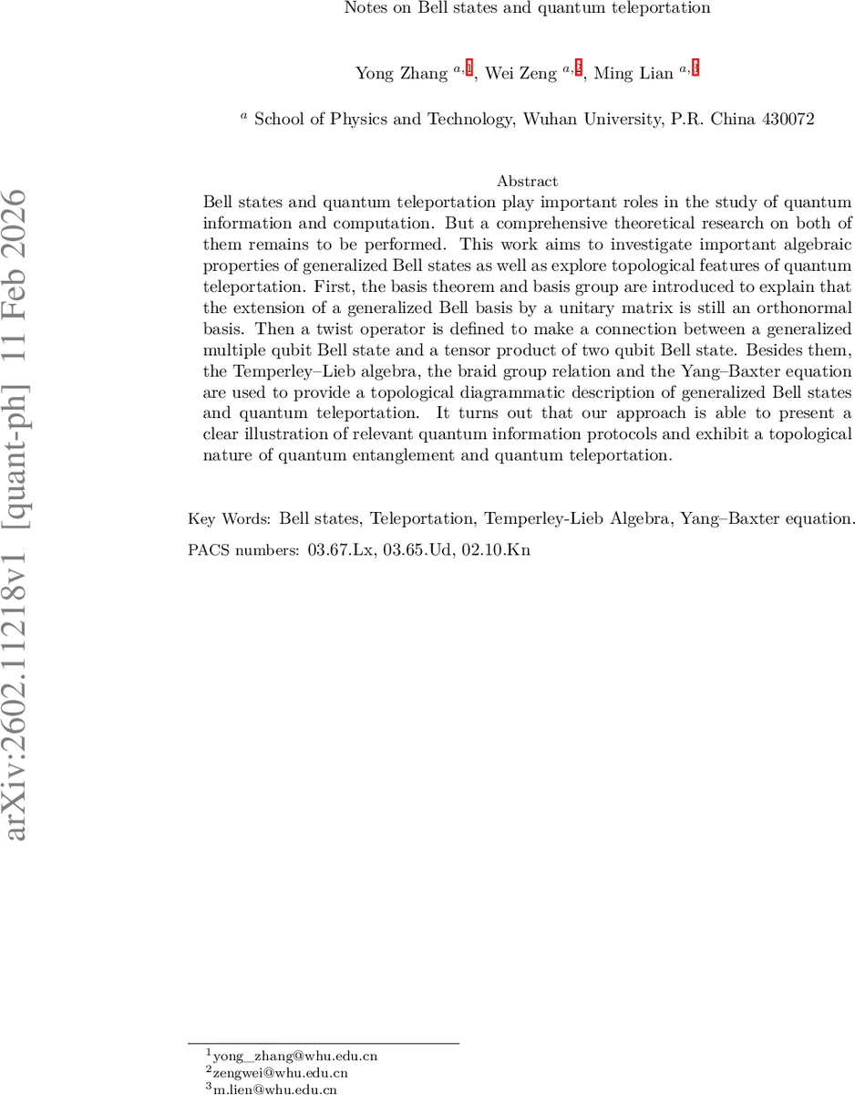 Notes on Bell states and quantum teleportation