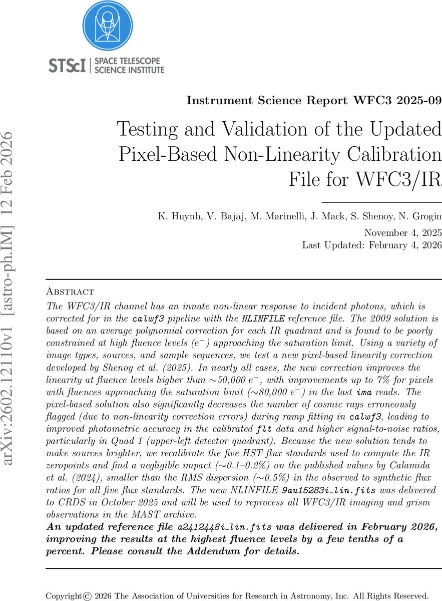 Testing and Validation of the Updated Pixel-Based Non-Linearity Calibration File for WFC3/IR