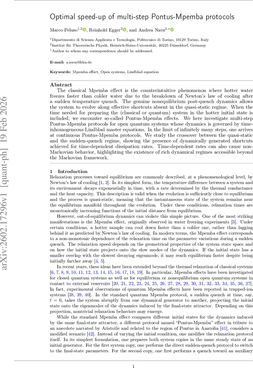 Optimal speed-up of multi-step Pontus-Mpemba protocols