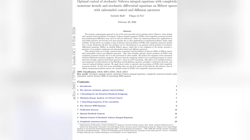 Optimal control of stochastic Volterra integral equations with completely monotone kernels and stochastic differential equations on Hilbert spaces with unbounded control and diffusion operators