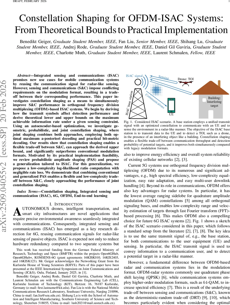 Constellation Shaping for OFDM-ISAC Systems: From Theoretical Bounds to Practical Implementation