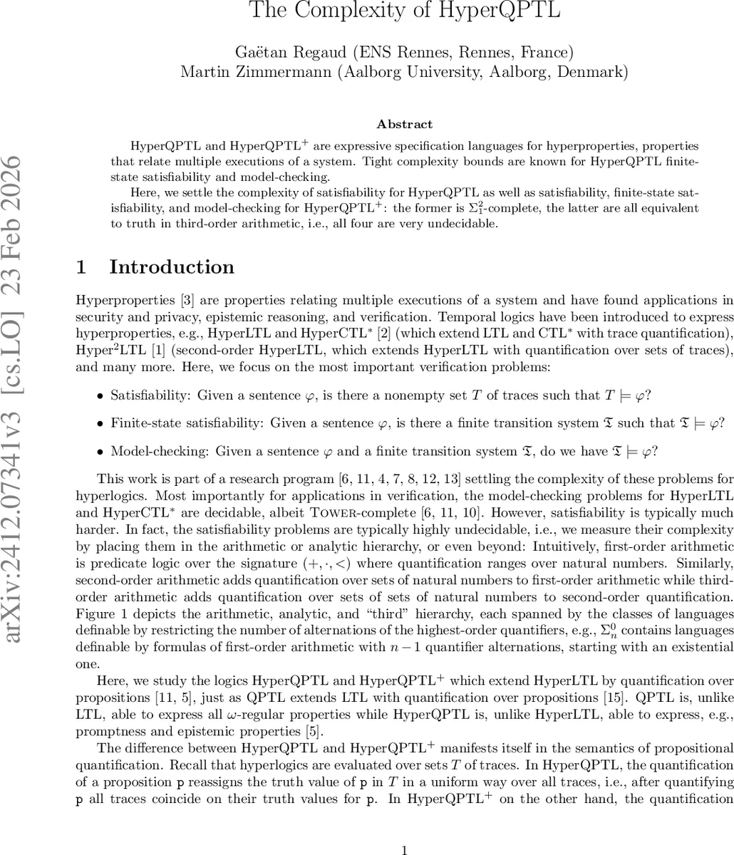 The Complexity of HyperQPTL