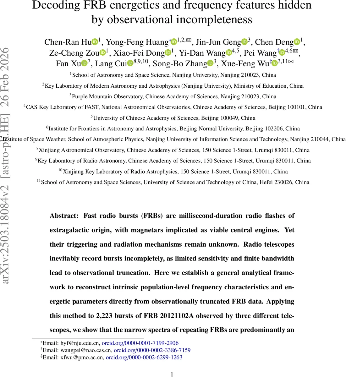 Decoding FRB energetics and frequency features hidden by observational incompleteness