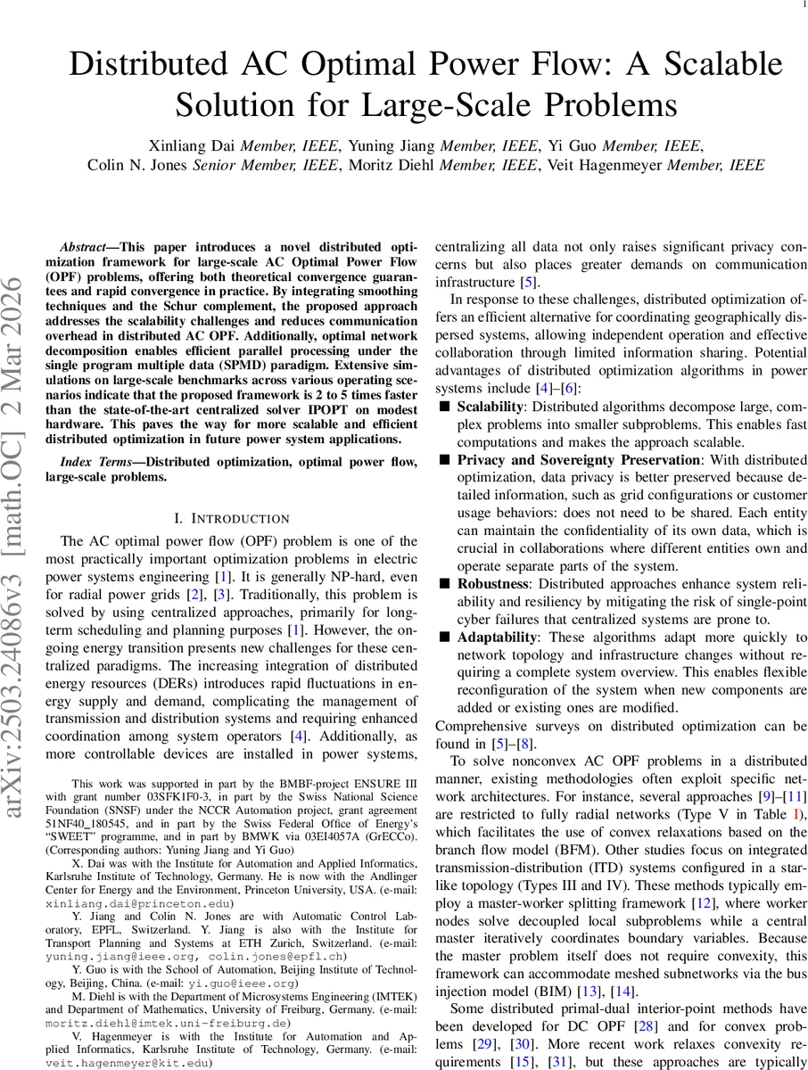 Distributed AC Optimal Power Flow: A Scalable Solution for Large-Scale Problems