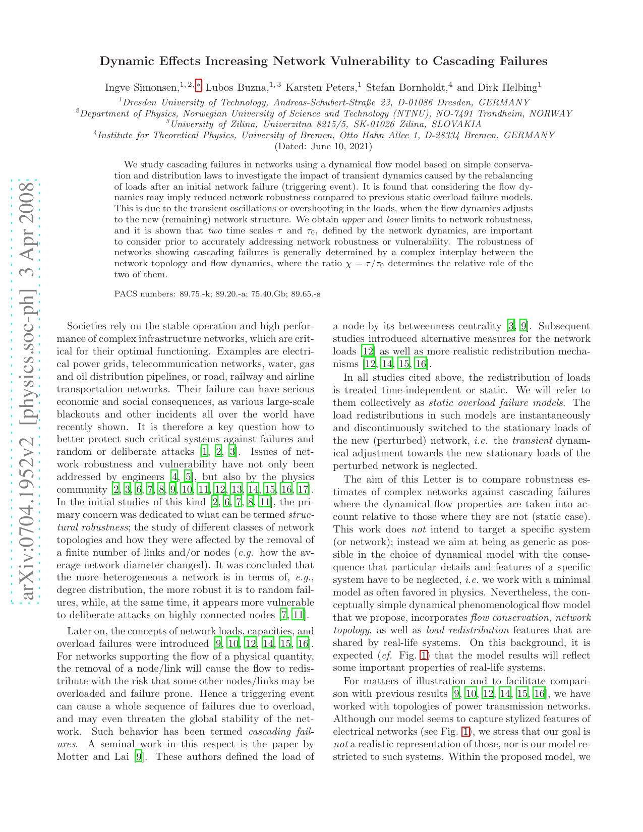 Dynamic Effects Increasing Network Vulnerability to Cascading Failures