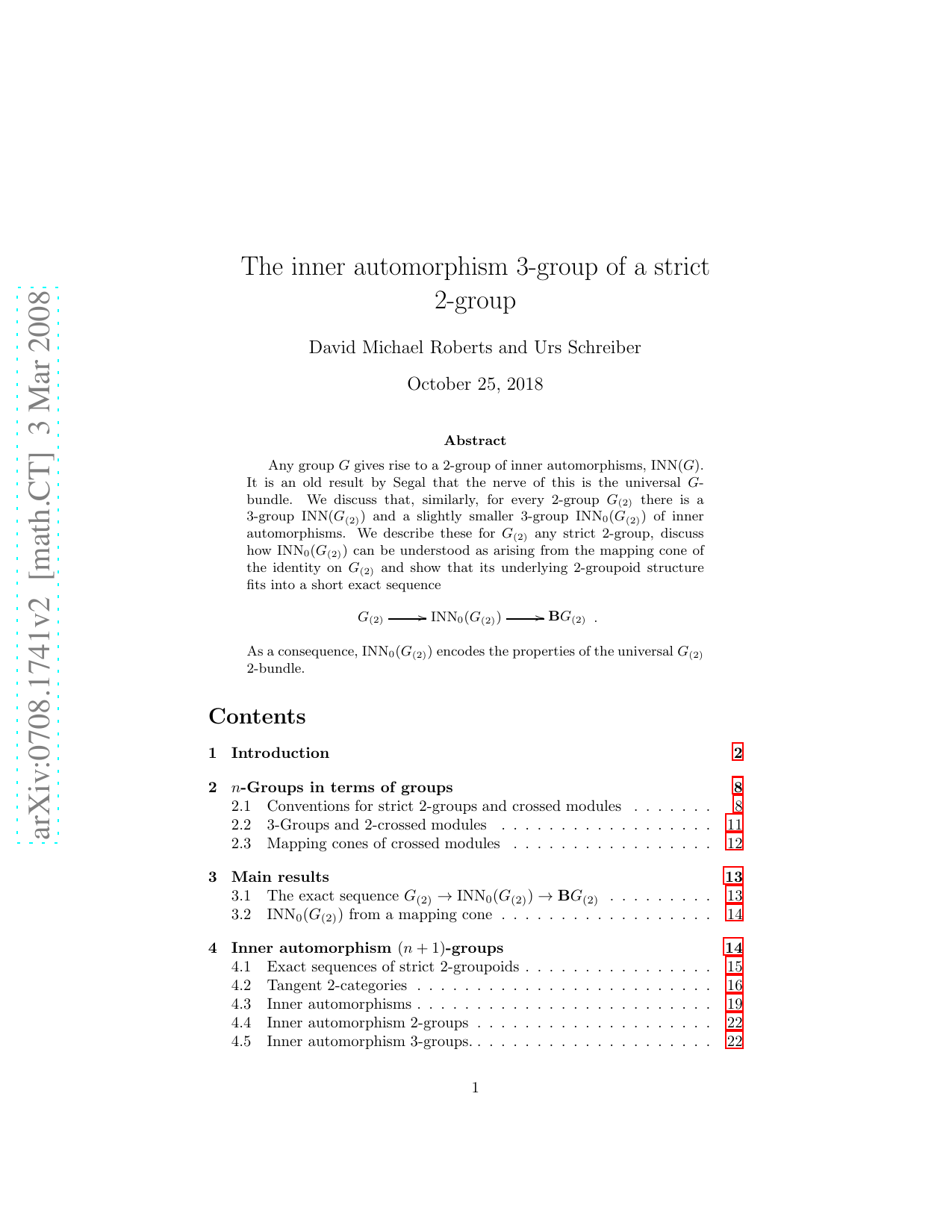 The inner automorphism 3-group of a strict 2-group