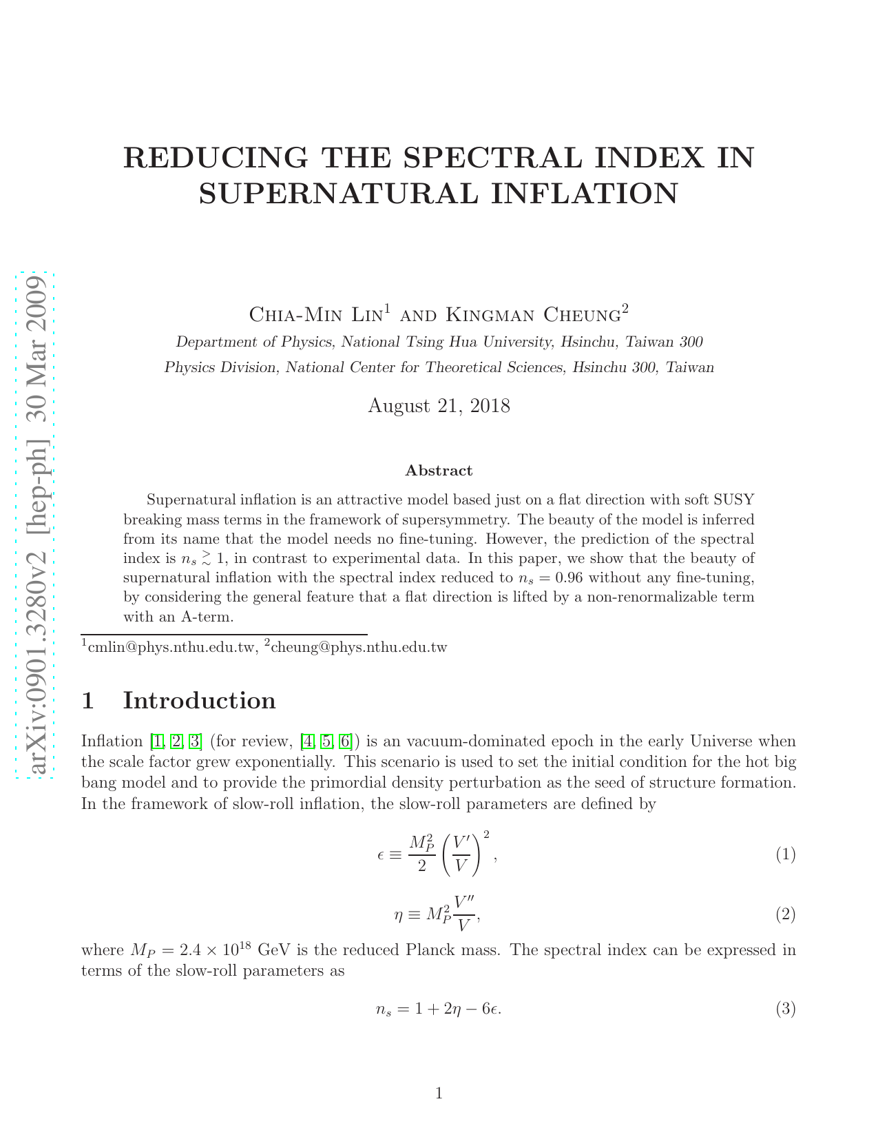 Reducing the Spectral Index in Supernatural Inflation