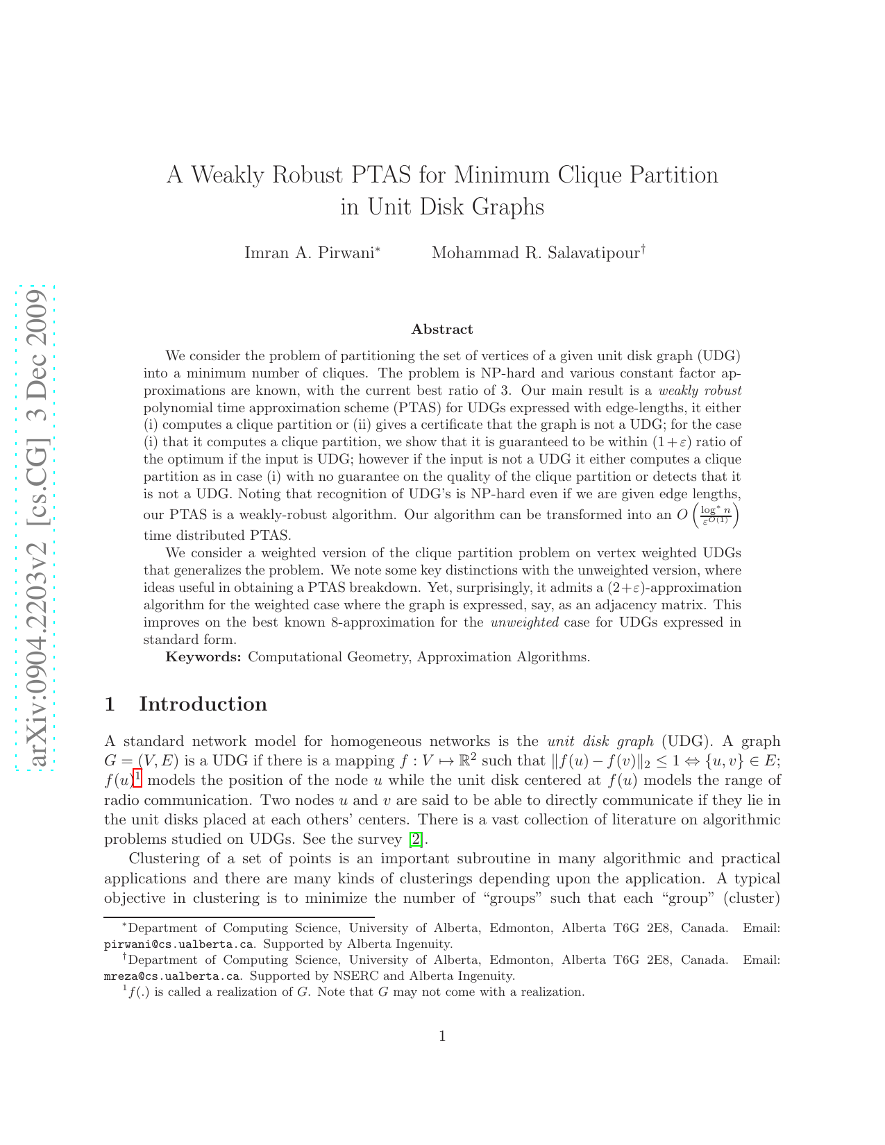 A Weakly-Robust PTAS for Minimum Clique Partition in Unit Disk Graphs