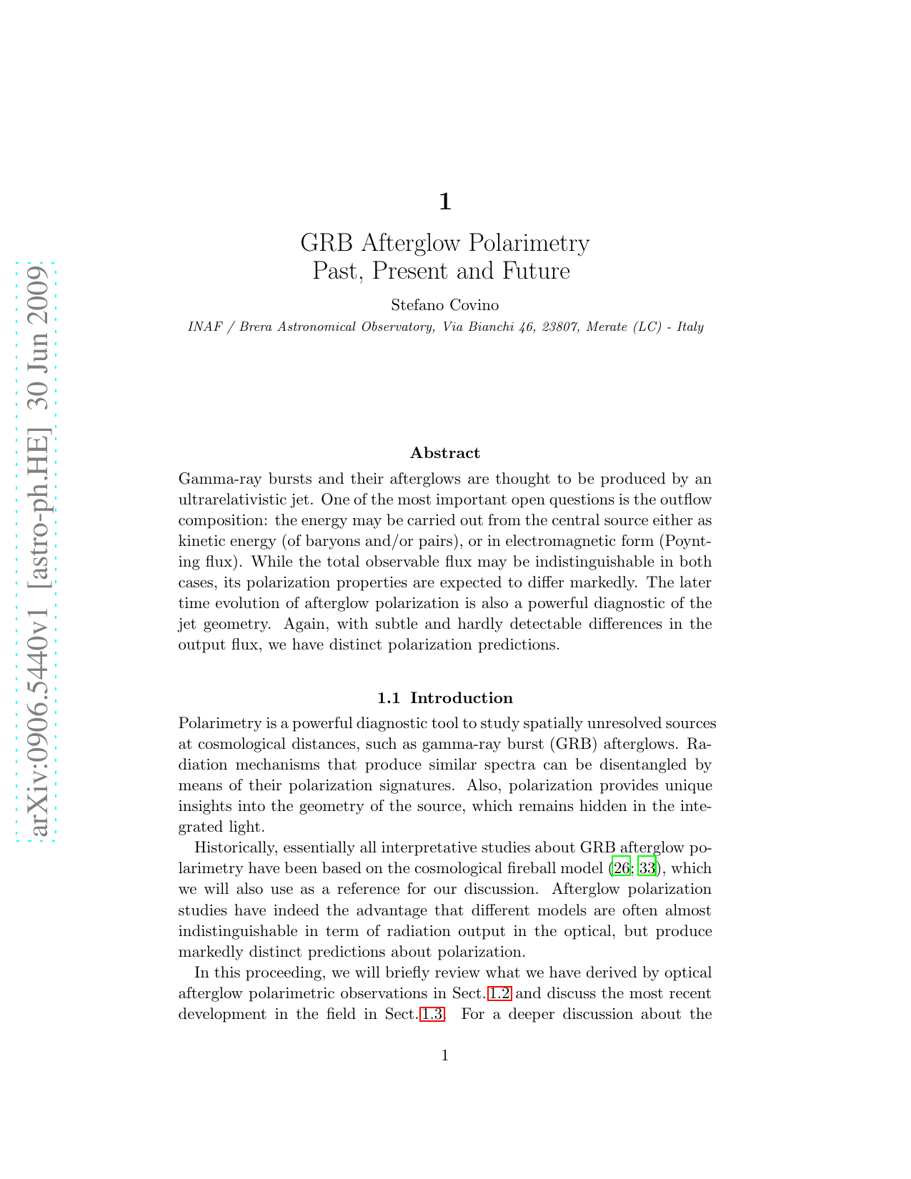 GRB Afterglow Polarimetry: Past, Present and Future