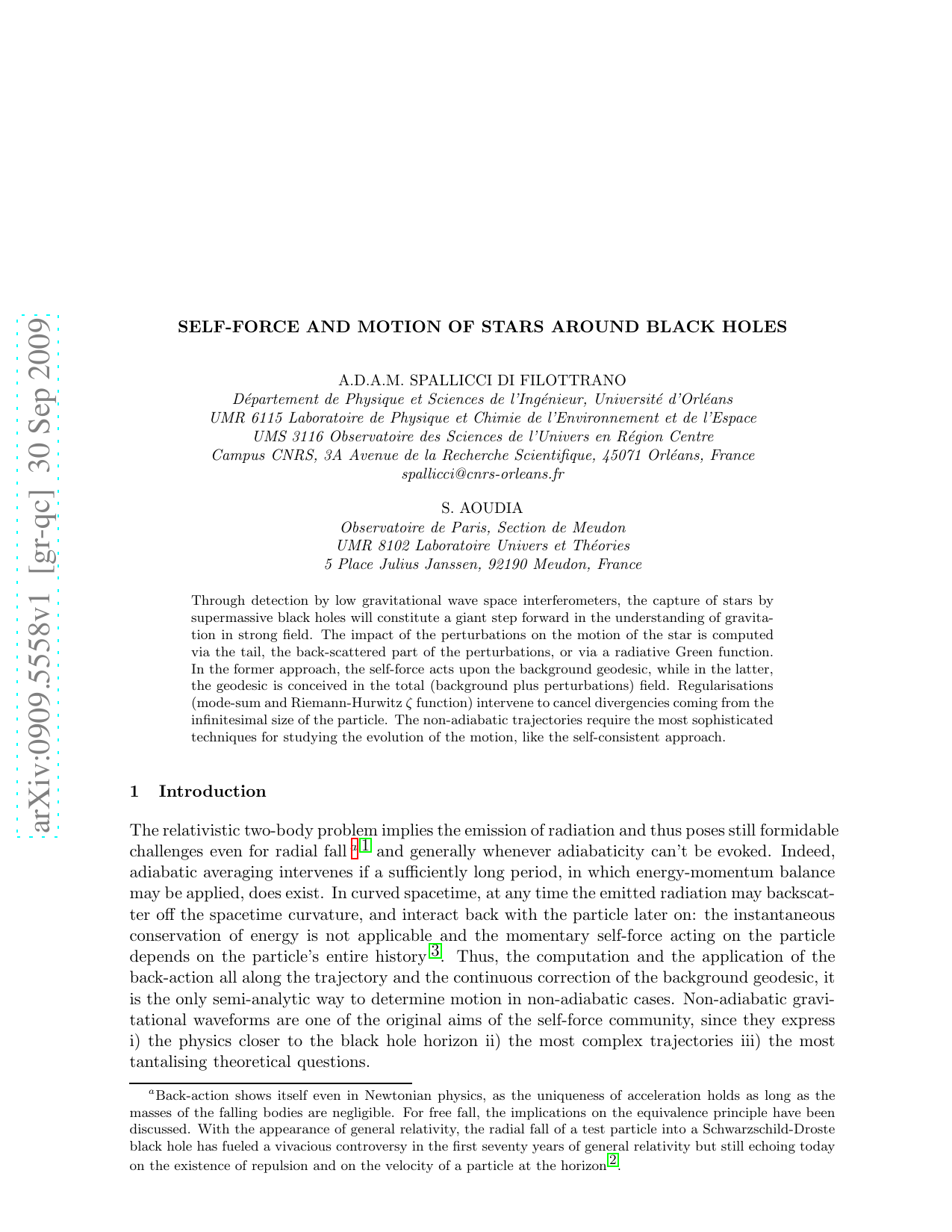 Self-force and motion of stars around black holes